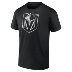 NHL Vegas Golden Knights Iced Out T-Shirt - Black