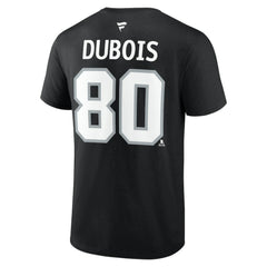 NHL Pierre-Luc Dubois Los Angeles Kings Fanatics Authentic Stack Name & Number T-Shirt - Black