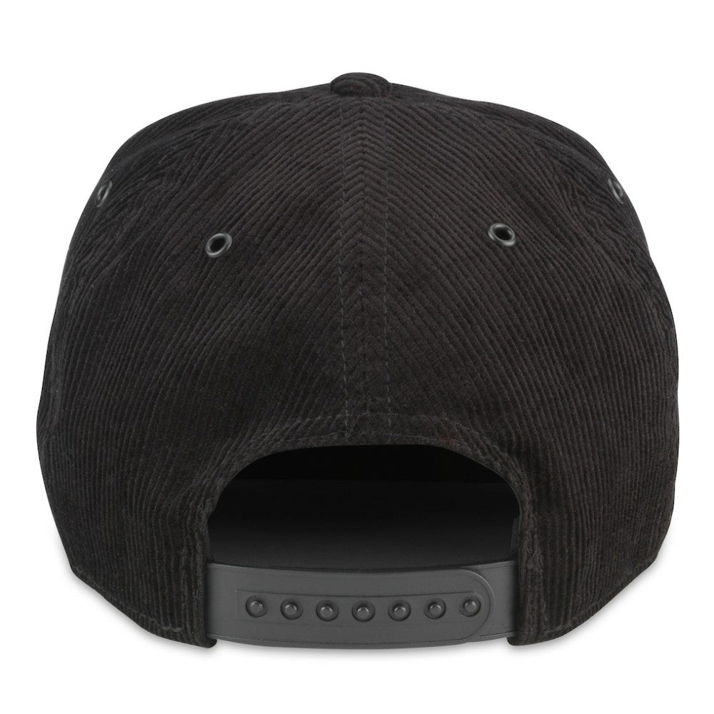 NHL Los Angeles Kings American Needle Corduroy Chain Stitch Adjustable Hat - Black