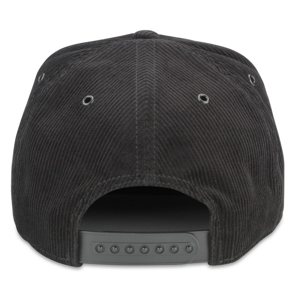 NHL Vegas Golden Knights American Needle Corduroy Chain Stitch Adjustable Hat - Black
