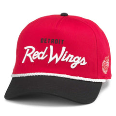 NHL Detroit Red Wings American Needle Roscoe Washed Twill Adjustable Hat - Red/Black