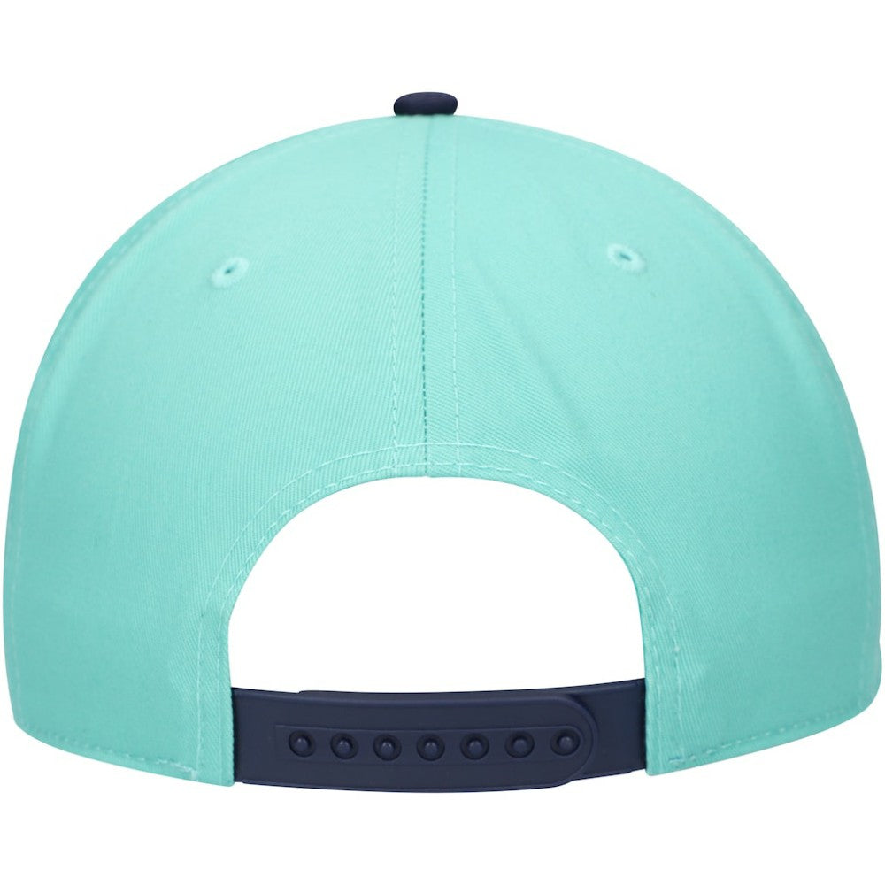 NHL Seattle Kraken American Needle Roscoe Washed Twill Adjustable Hat - Light Blue/Deep Sea Blue