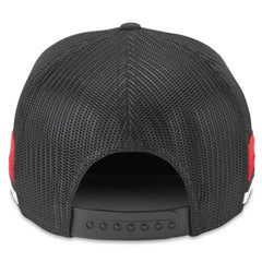 NHL Chicago Blackhawks American Needle HotFoot Stripes Trucker Adjustable Hat - Black