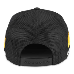 NHL Pittsburgh Penguins American Needle HotFoot Stripes Trucker Adjustable Hat - Black
