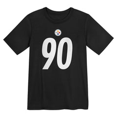 T.J. Watt Pittsburgh Steelers Preschool Player Name & Number T-Shirt Black