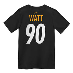 T.J. Watt Pittsburgh Steelers Preschool Player Name & Number T-Shirt Black