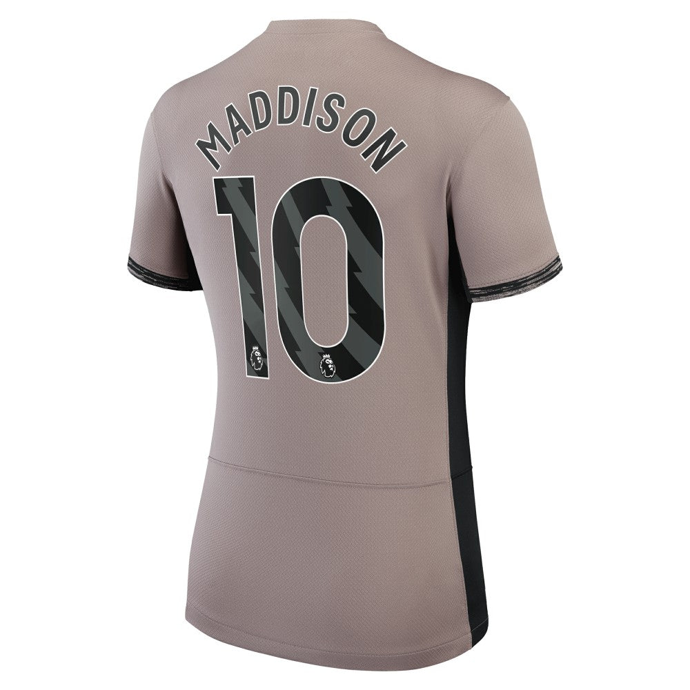 James Maddison Tottenham Hotspur Women's 2023/24 Third Stadium Replica Player Jersey – Tan sale