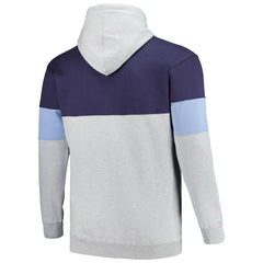 Memphis Grizzlies Big & Tall Pullover Hoodie Navy/Light Blue