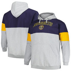 Denver Nuggets Big & Tall Pullover Hoodie Navy/Gold
