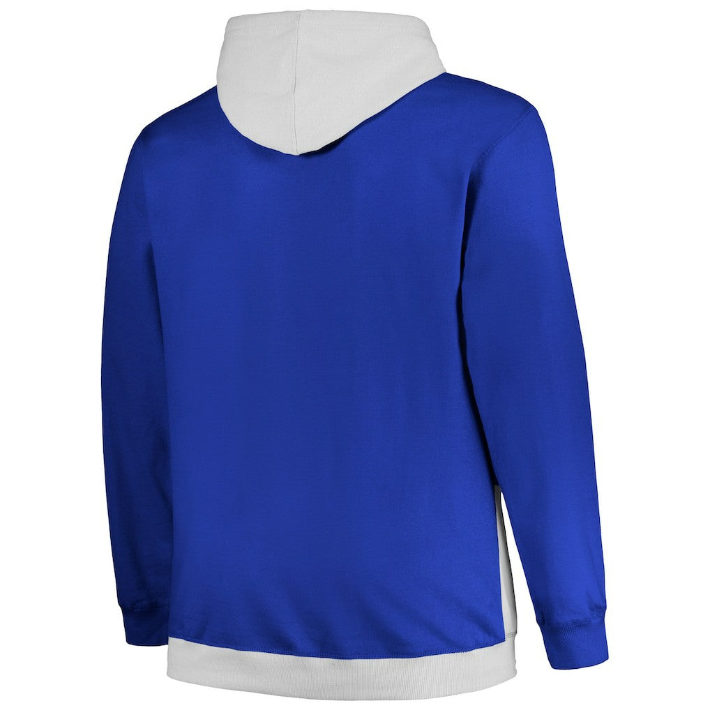 Philadelphia 76ers Big & Tall Primary Arctic Pullover Hoodie Royal/Silver
