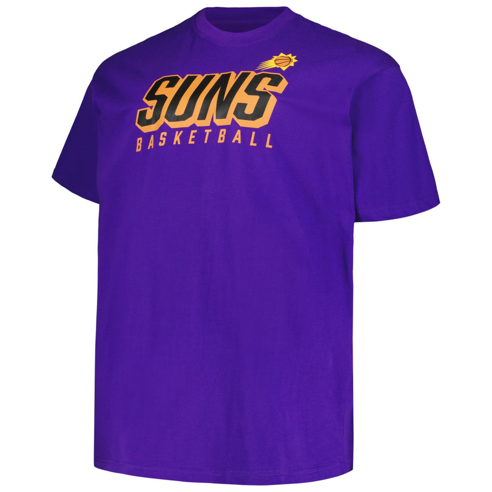 Phoenix Suns Big & Tall Short Sleeve & Long Sleeve T-Shirt Set Purple/Orange