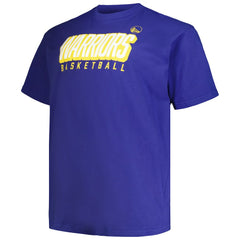 Golden State Warriors Big & Tall Short Sleeve & Long Sleeve T-Shirt Set Royal/Gold