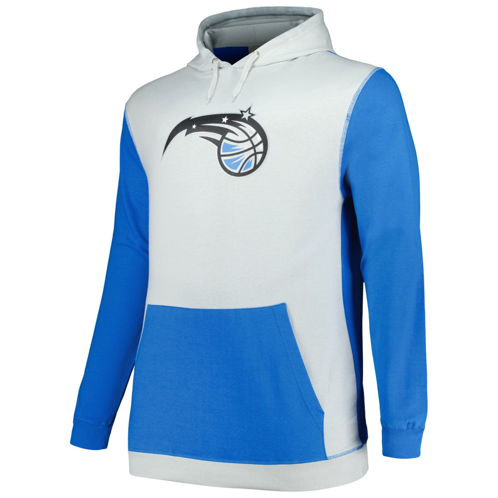 Orlando Magic Big & Tall Primary Arctic Pullover Hoodie Blue/Silver