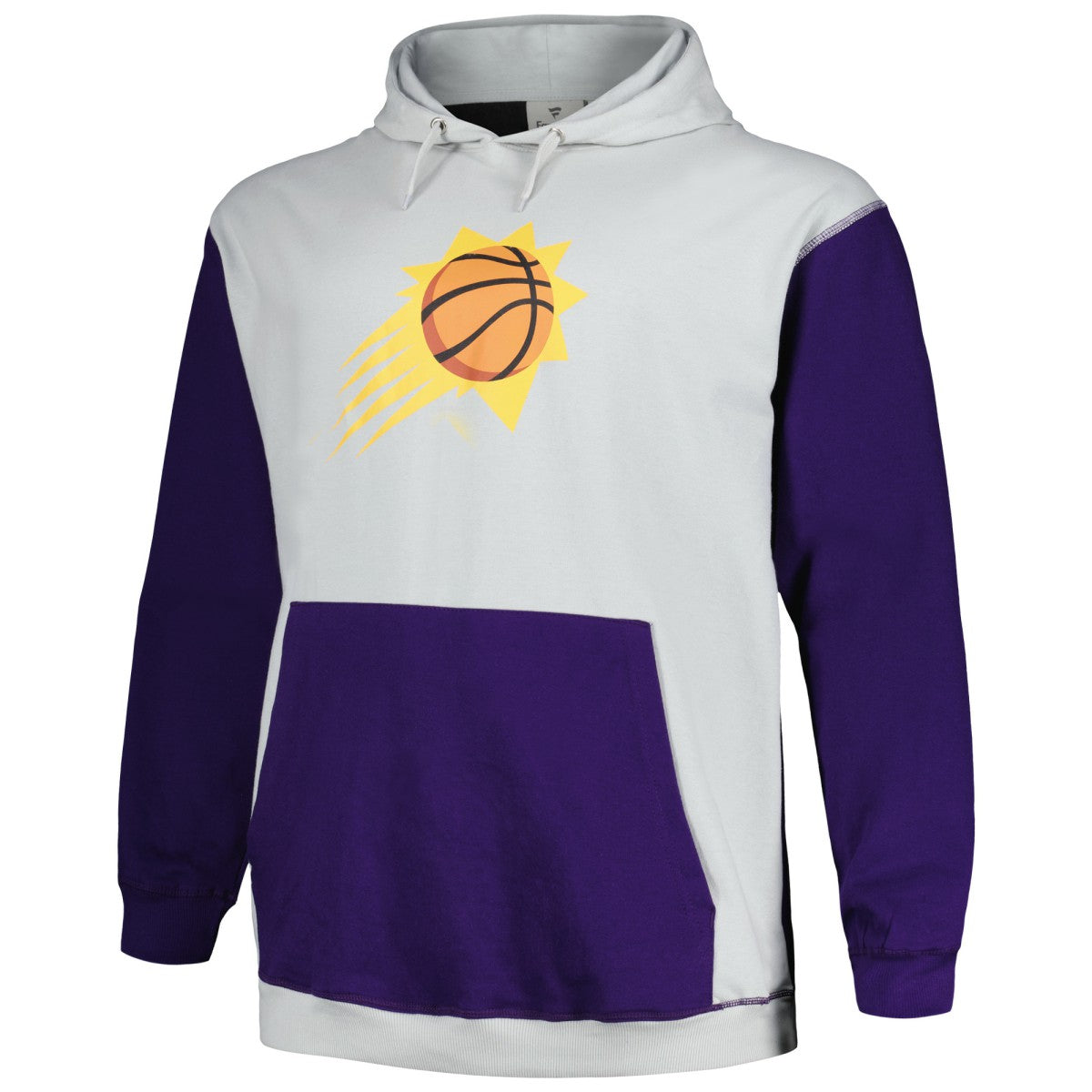 Phoenix Suns Big & Tall Primary Arctic Pullover Hoodie Purple/Silver