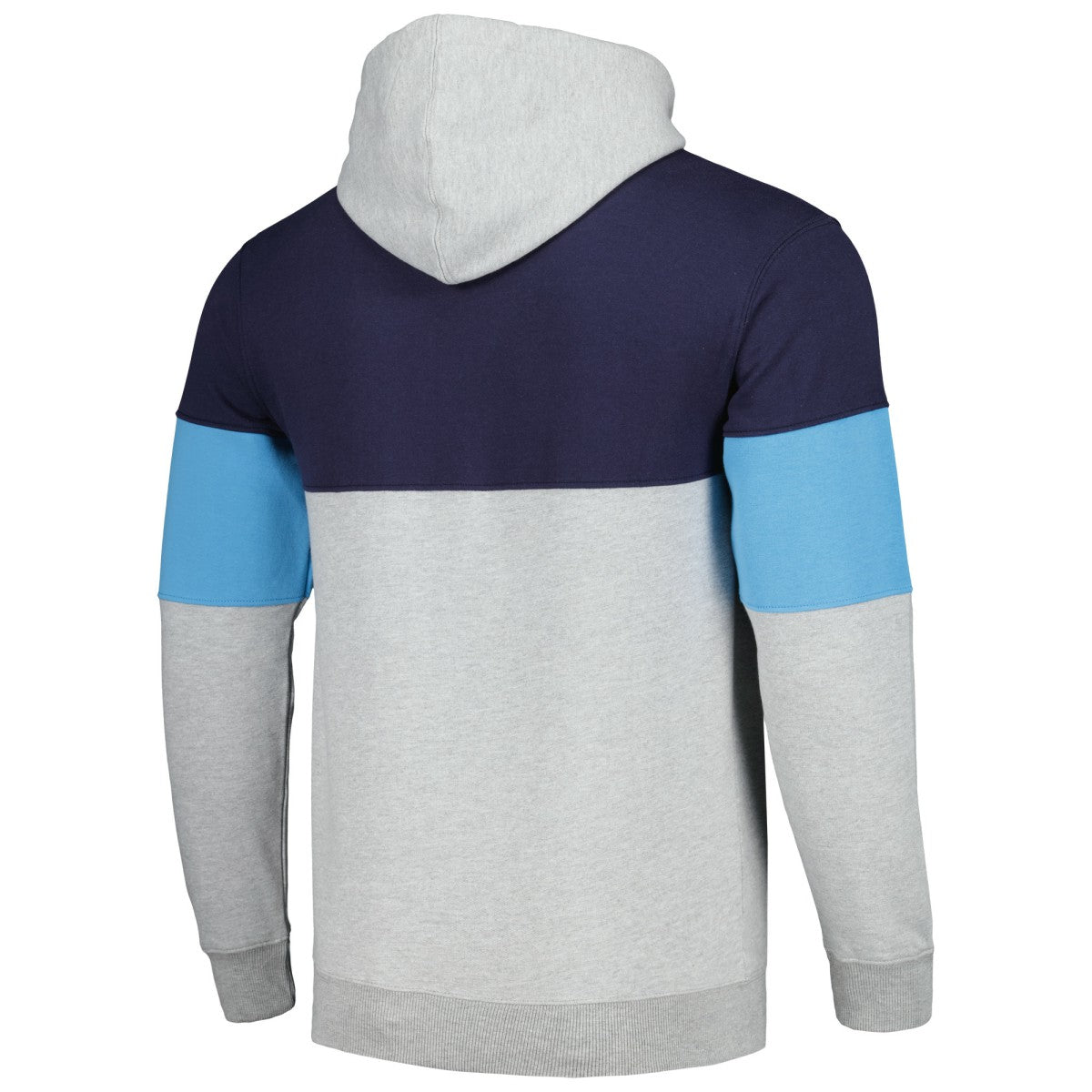 Memphis Grizzlies Contrast Pieced Pullover Hoodie Navy