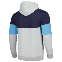 Memphis Grizzlies Contrast Pieced Pullover Hoodie Navy