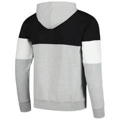 Brooklyn Nets Contrast Pieced Pullover Hoodie Black
