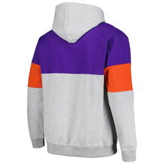 Phoenix Suns Contrast Pieced Pullover Hoodie Purple