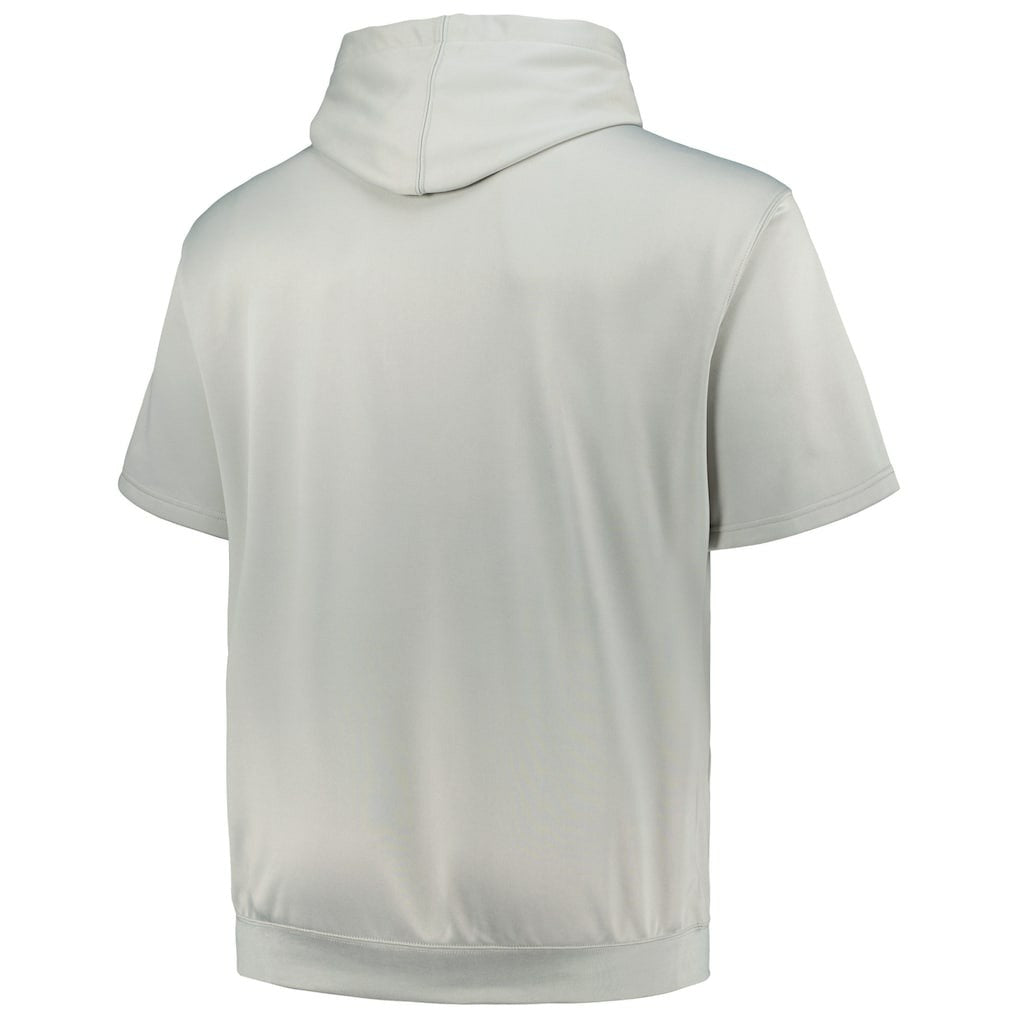 Chicago Bulls Big & Tall Logo Pullover Hoodie Silver