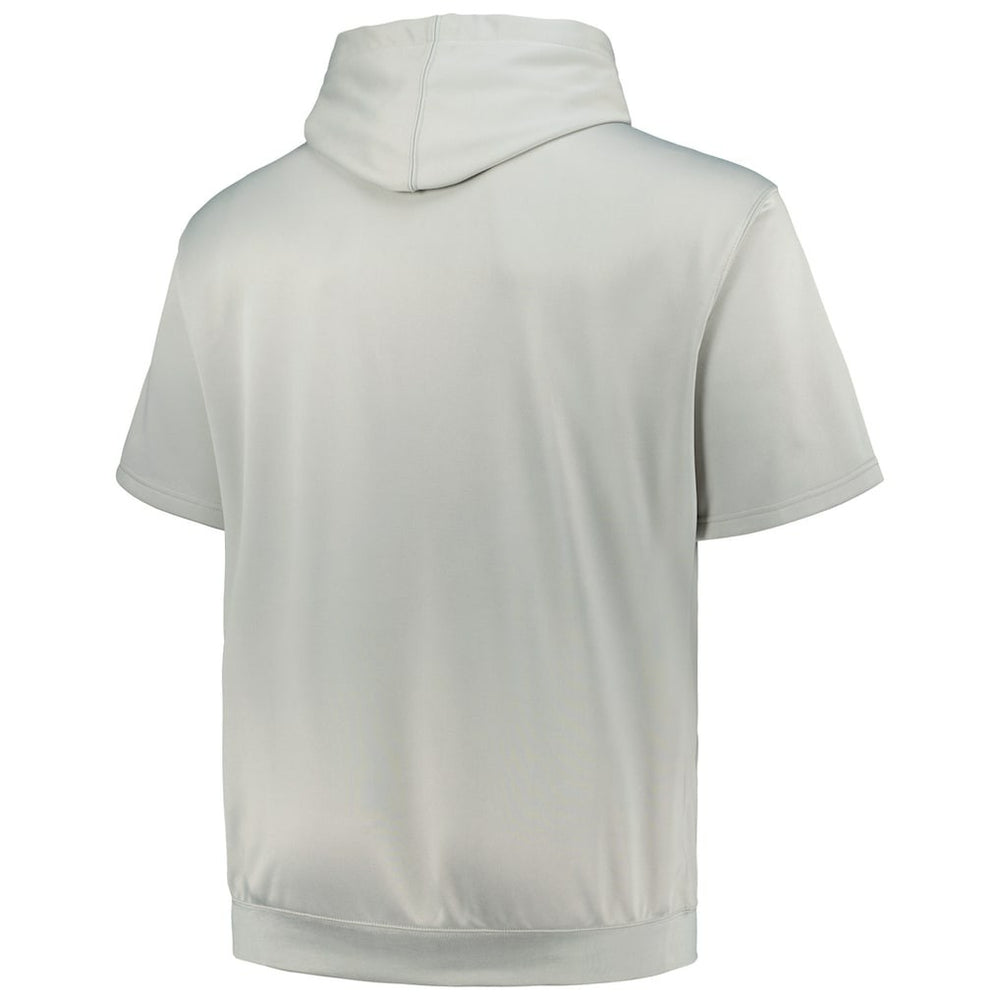 Chicago Bulls Big & Tall Logo Pullover Hoodie Silver