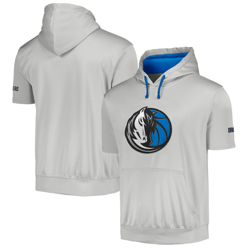 Dallas Mavericks Big & Tall Logo Pullover Hoodie Silver