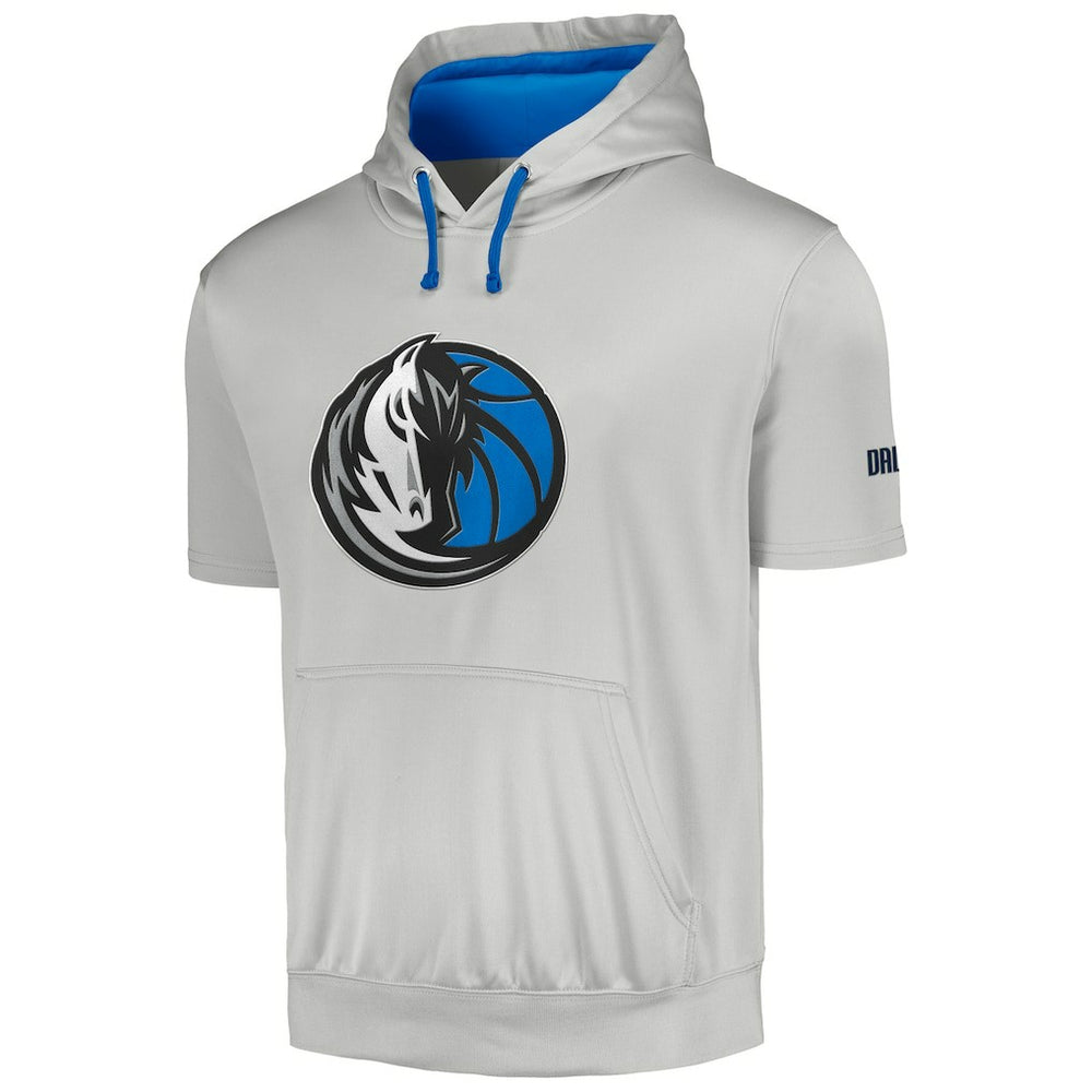 Dallas Mavericks Big & Tall Logo Pullover Hoodie Silver