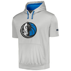 Dallas Mavericks Big & Tall Logo Pullover Hoodie Silver