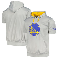 Golden State Warriors Big & Tall Logo Pullover Hoodie Silver