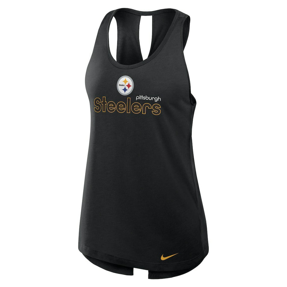 Pittsburgh Steelers Women's Plus Size Performance Tank Top Black