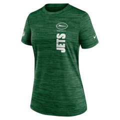 New York Jets Women's Sideline Velocity Dri-FIT T-Shirt Green