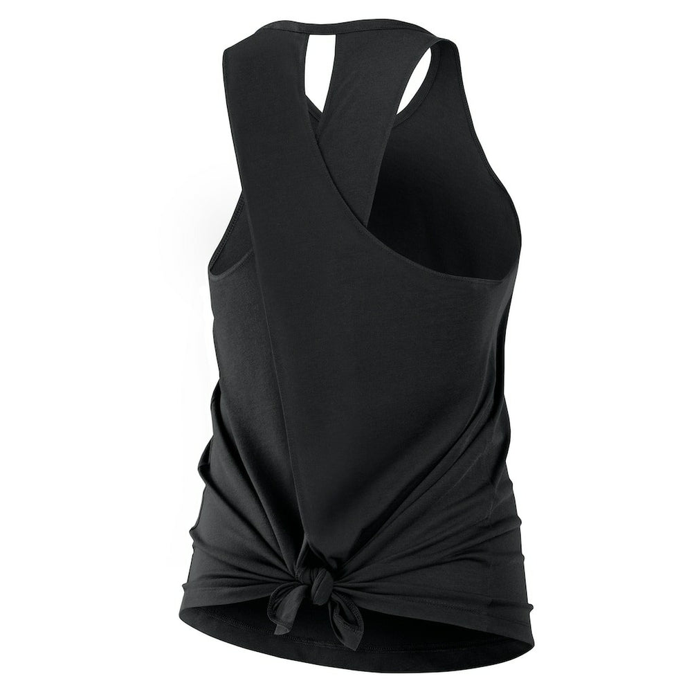 Arizona Cardinals Women's Open-Back Crisscross Dri-FIT Tank Top Black