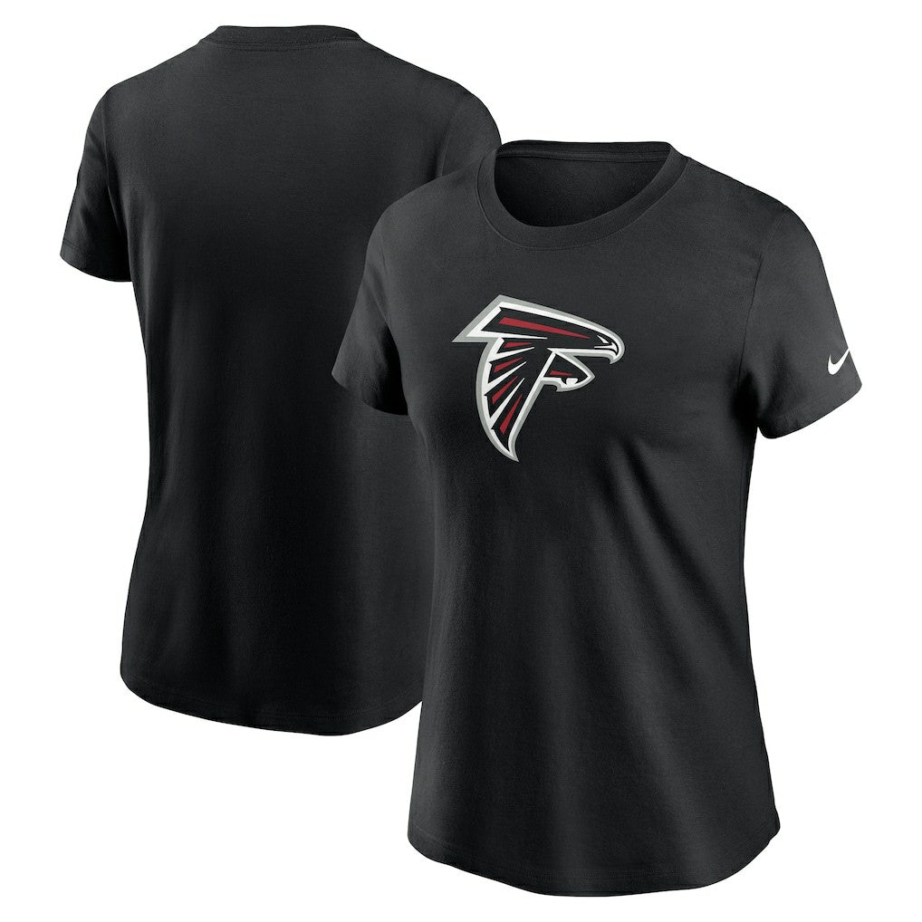 Atlanta Falcons Women's Primary Logo T-Shirt Black