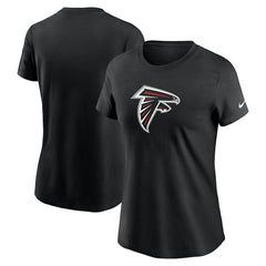 Atlanta Falcons Women's Primary Logo T-Shirt Black