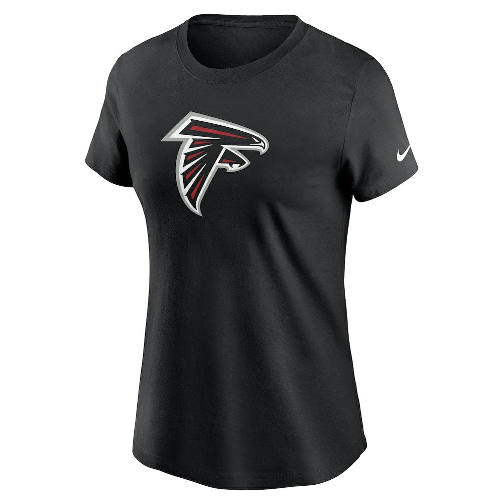 Atlanta Falcons Women's Primary Logo T-Shirt Black