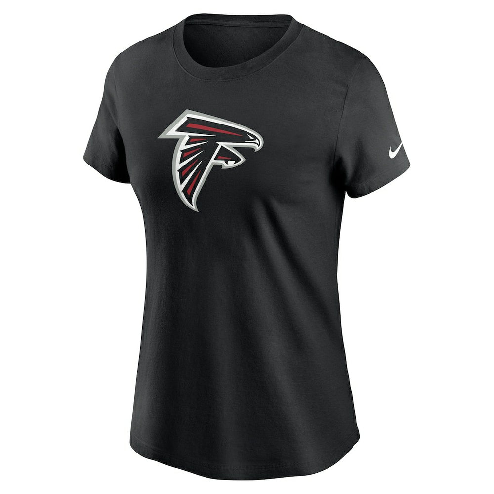 Atlanta Falcons Women's Primary Logo T-Shirt Black