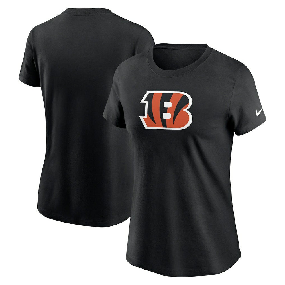 Cincinnati Bengals Women's Primary Logo T-Shirt Black