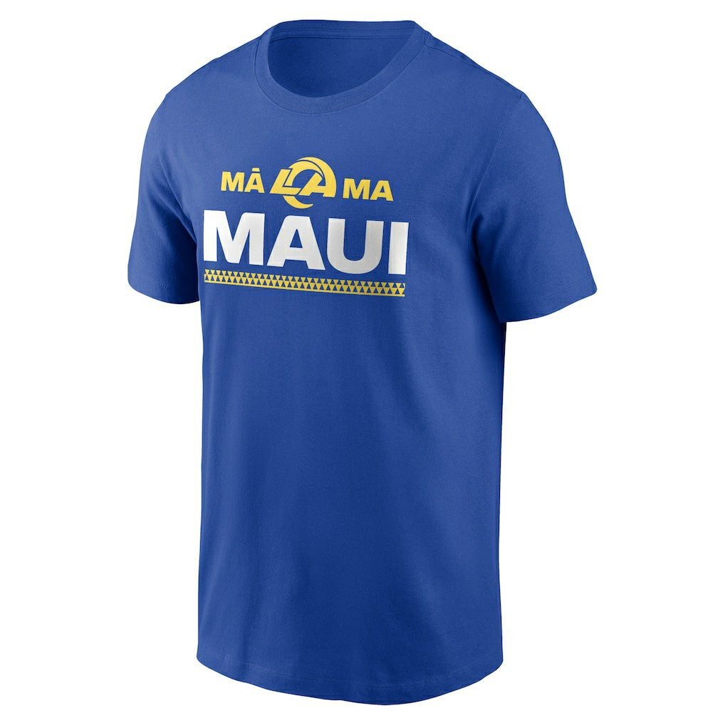 Los Angeles Rams x Maui Relief T-Shirt Royal