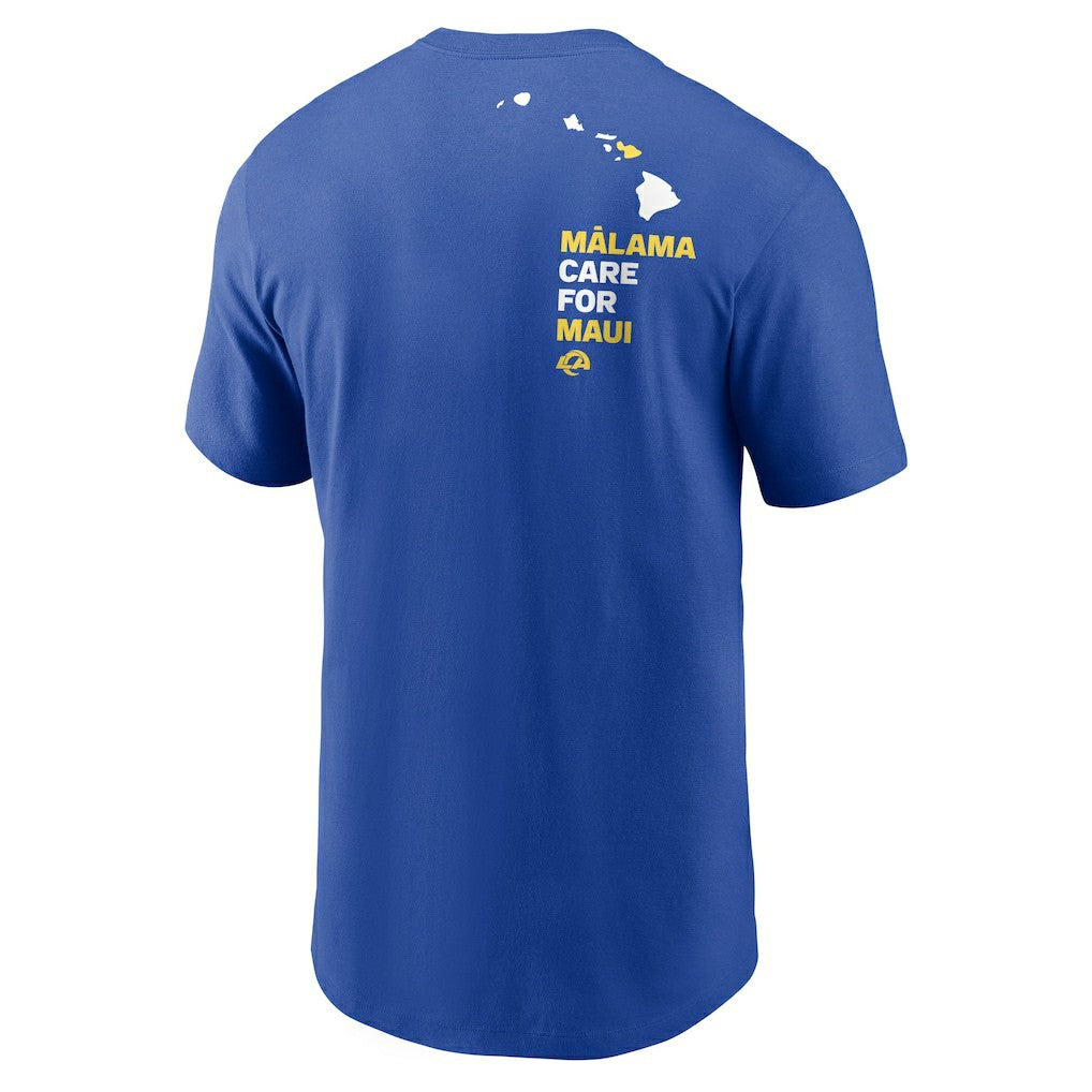 Los Angeles Rams x Maui Relief T-Shirt Royal