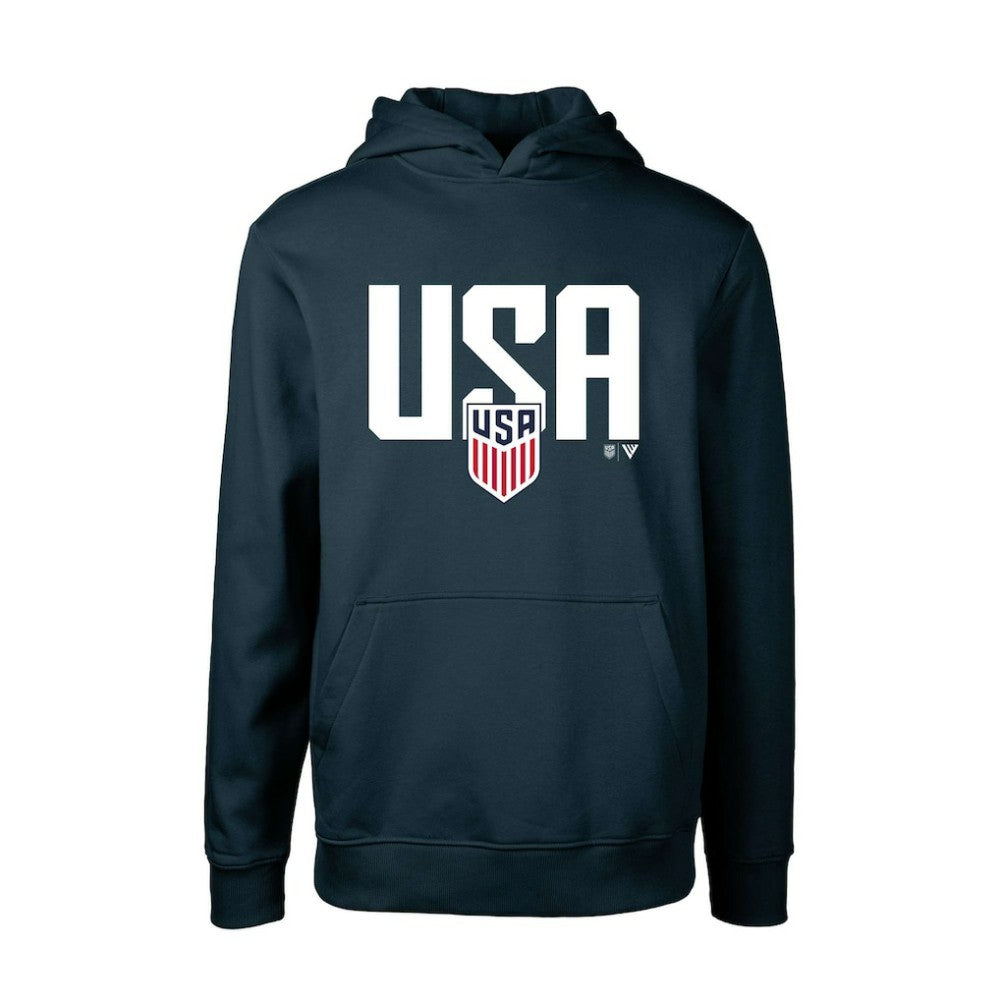 USMNT Levelwear Youth Podium Mascot Pullover Hoodie Navy shop