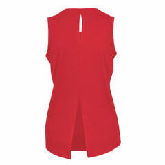 USMNT Levelwear Women's Paisley Chase V-Neck Tank Top Red shop
