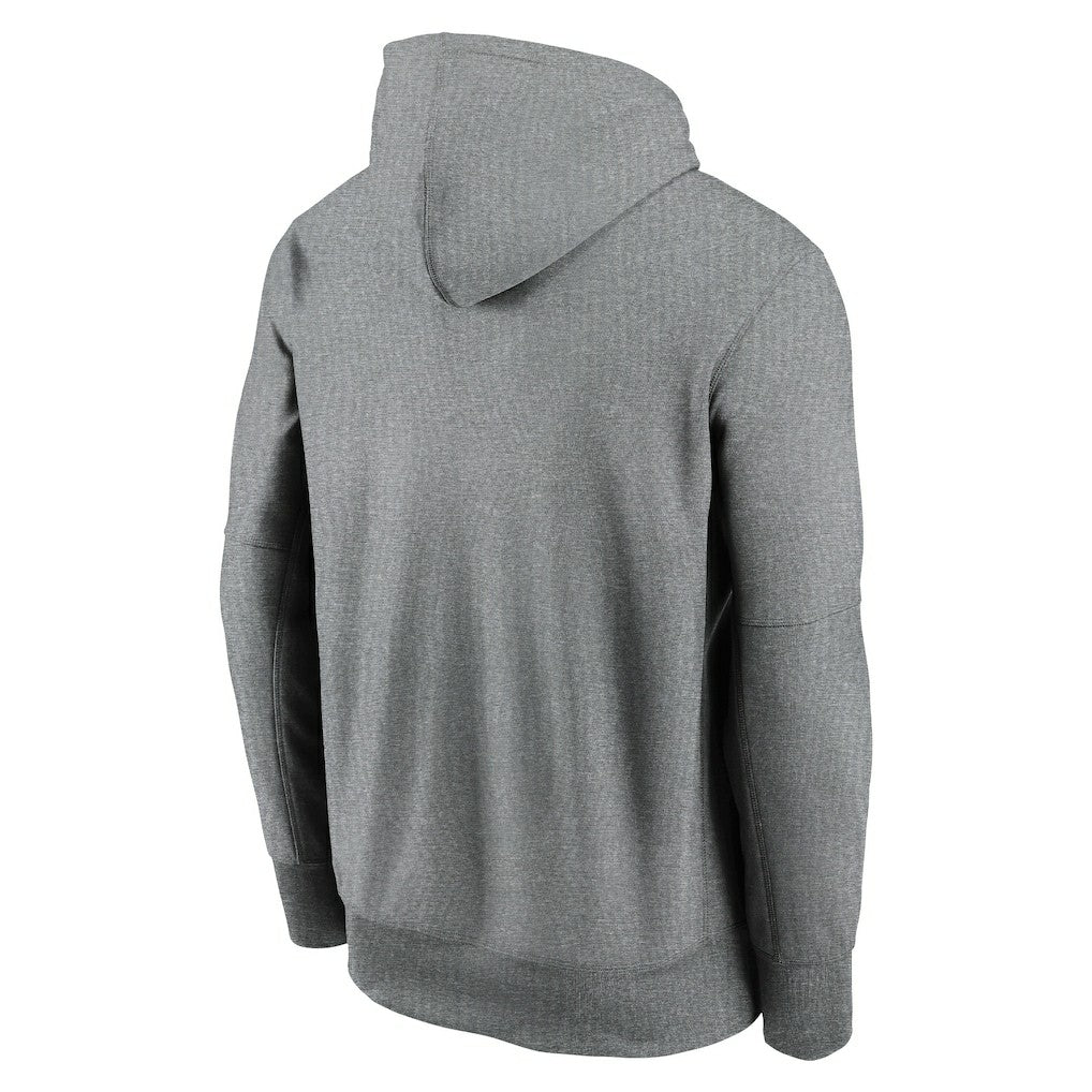 New England Patriots vs. Indianapolis Colts 2023 Frankfurt Game Pullover Hoodie Heather Charcoal