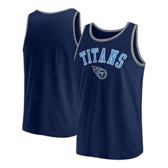 Tennessee Titans Bet Tank Top Navy