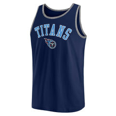 Tennessee Titans Bet Tank Top Navy