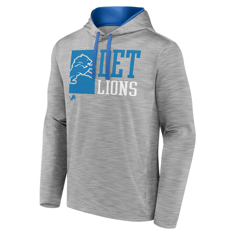 Detroit Lions Never Quit Hoodie Heather Gray