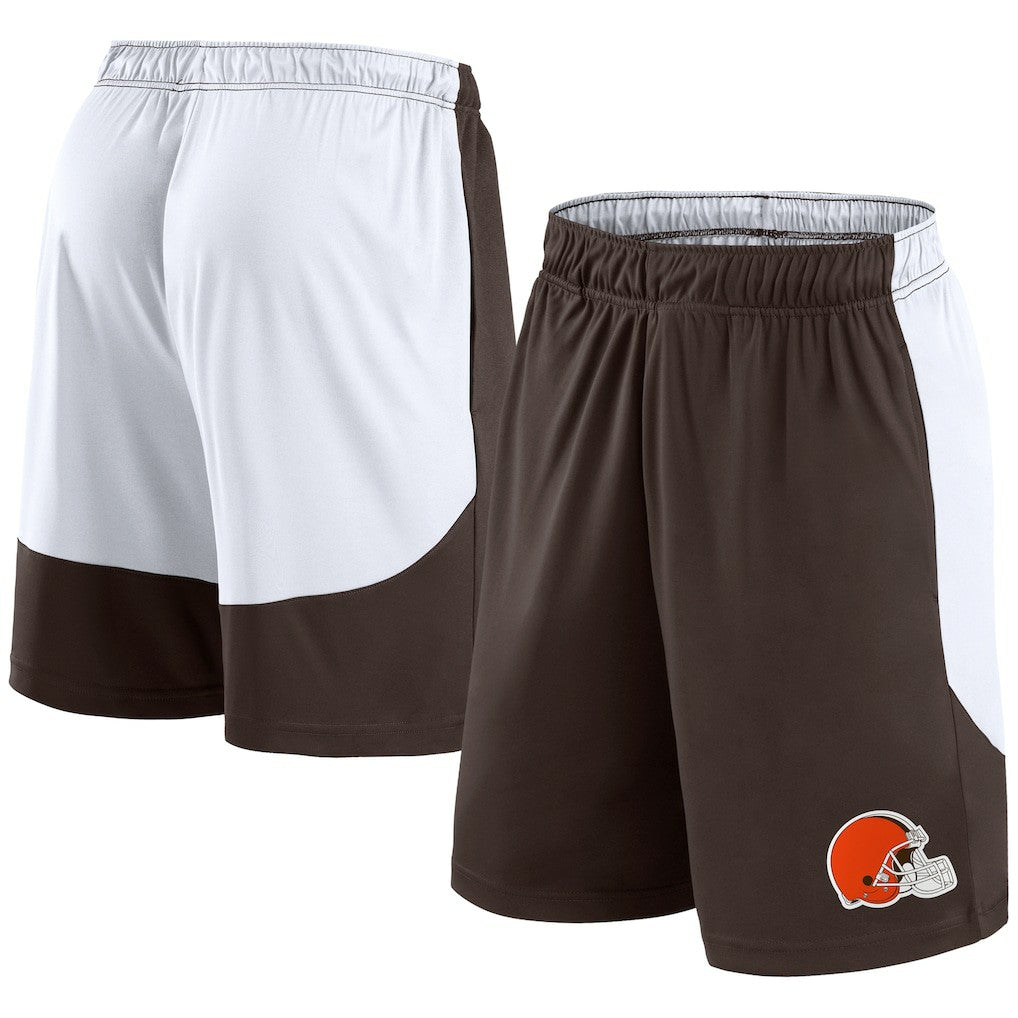 Cleveland Browns Go Hard Shorts Brown/White