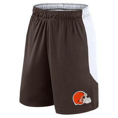 Cleveland Browns Go Hard Shorts Brown/White