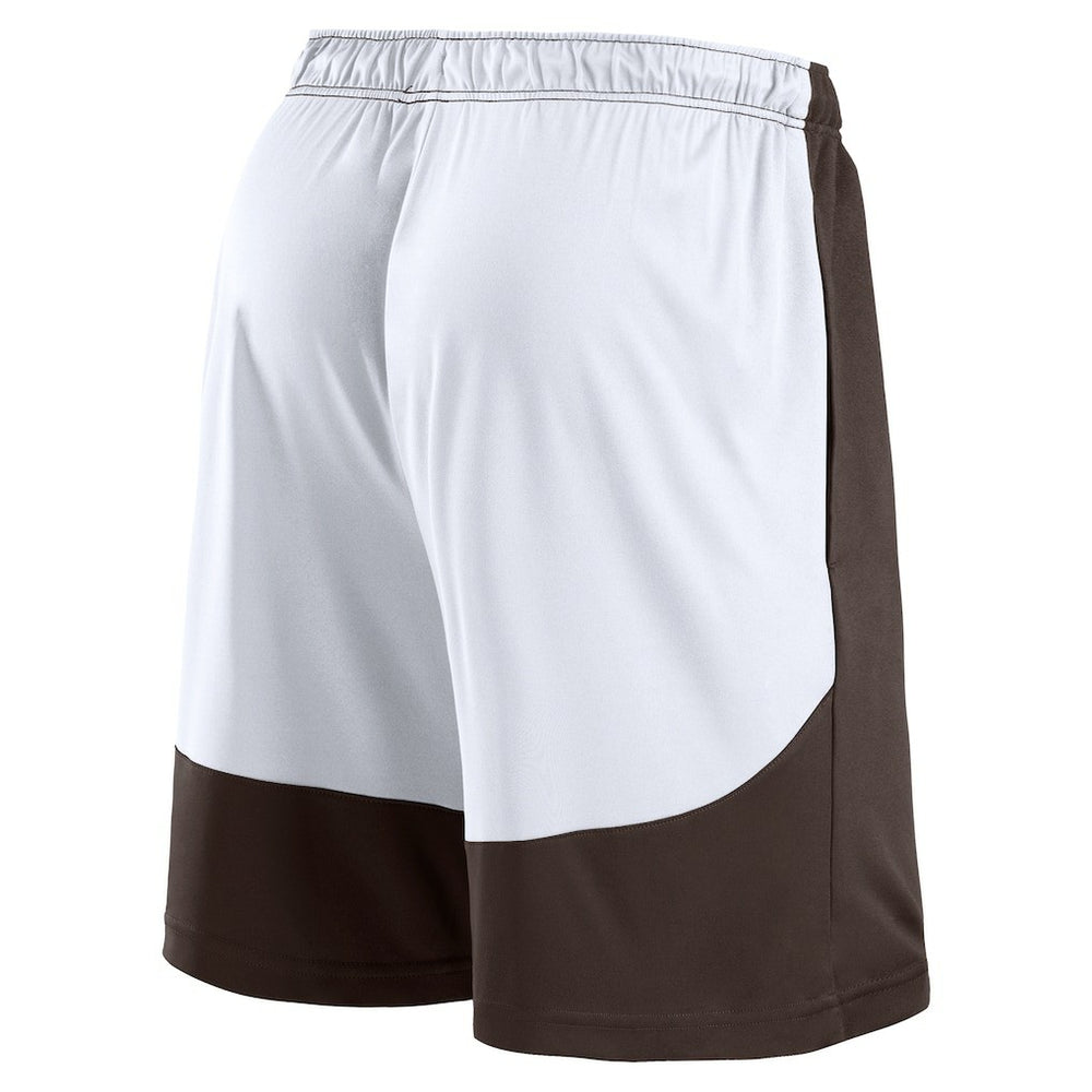 Cleveland Browns Go Hard Shorts Brown/White
