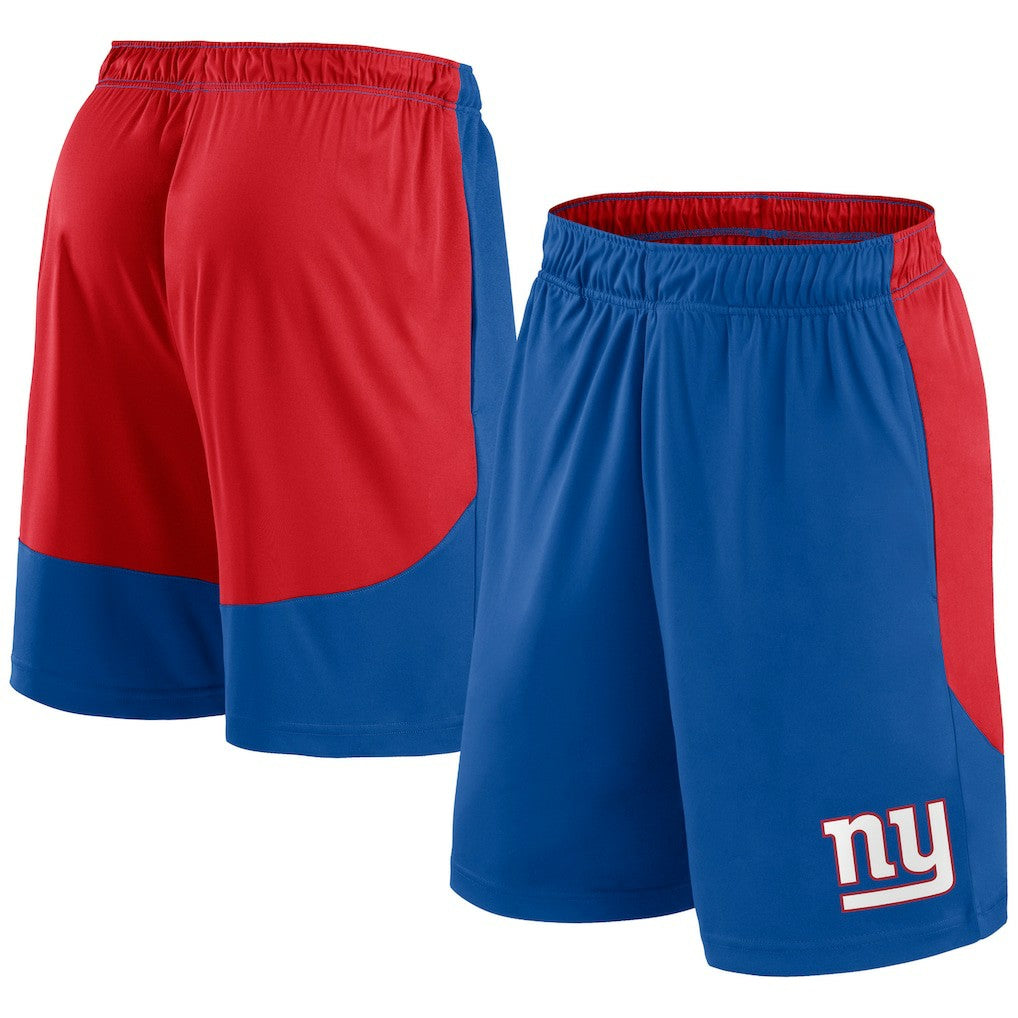 New York Giants Go Hard Shorts Royal/Red