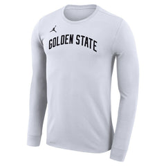 Golden State Warriors Jordan Brand Unisex Statement Edition Legend Performance Long Sleeve T-Shirt White