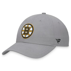 NHL Boston Bruins Fanatics Extra Time Adjustable Hat - Gray